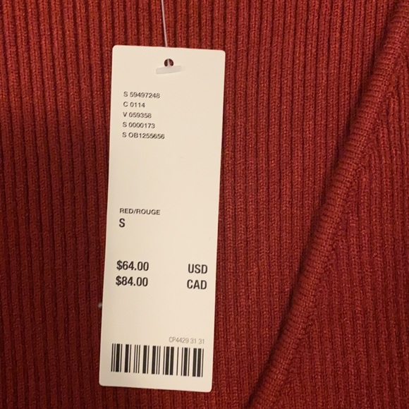 Brand new urban outfitters red top with tags - Picture 3 of 3